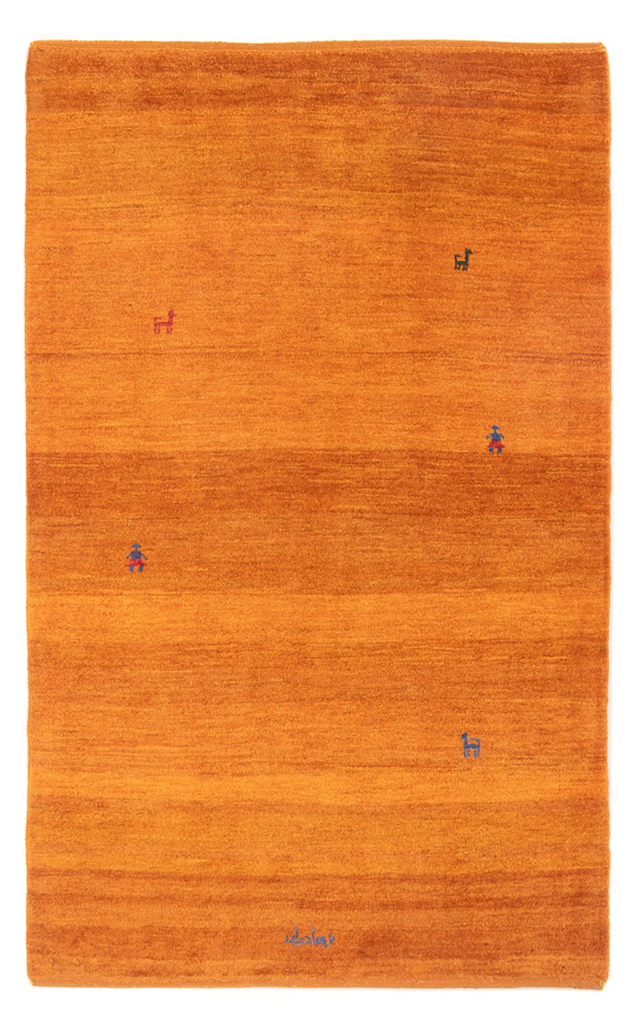 Gabbeh-tæppe - Persisk - 175 x 119 cm - orange