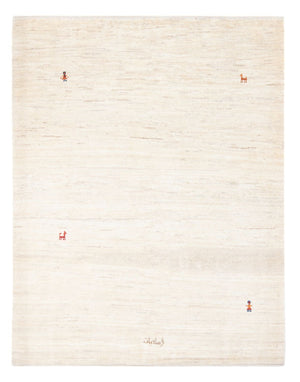 Gabbeh-tæppe - Persisk - 167 x 125 cm - hvid