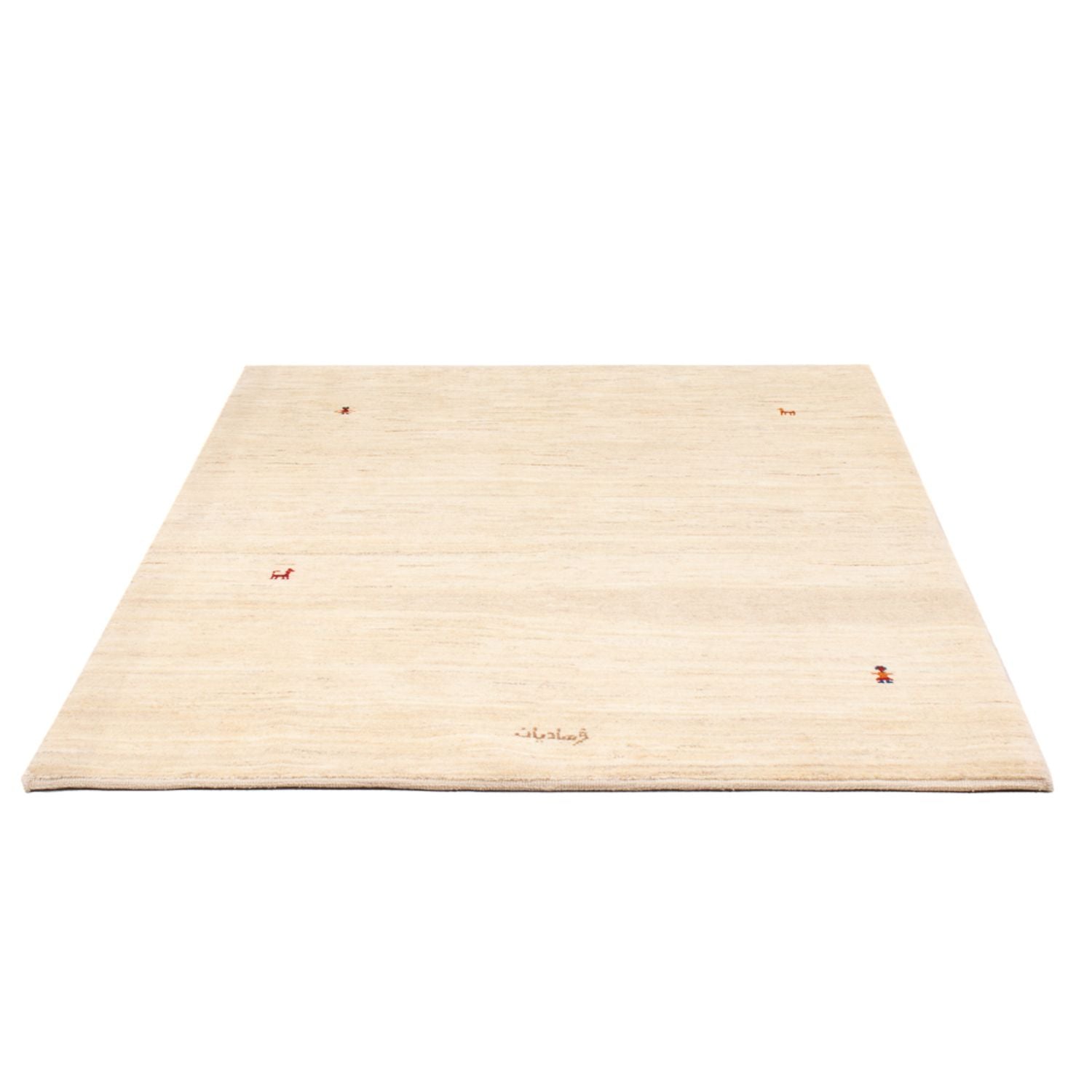 Gabbeh-tæppe - Persisk - 167 x 125 cm - hvid