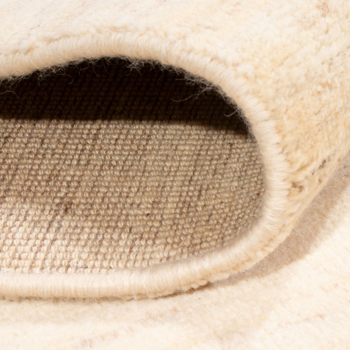 Gabbeh-tæppe - Persisk - 176 x 120 cm - hvid