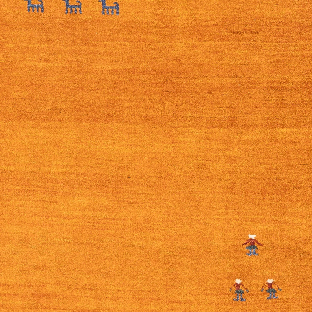 Gabbeh-tæppe - Persisk - 176 x 115 cm - orange