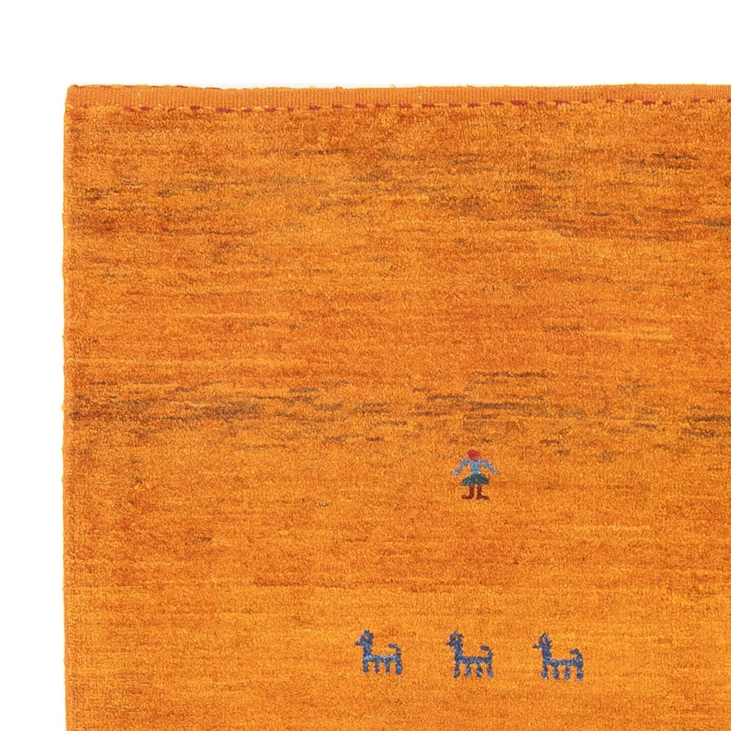 Gabbeh-tæppe - Persisk - 176 x 115 cm - orange