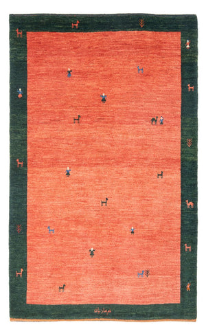 Gabbeh-tæppe - Persisk - 183 x 122 cm - flerfarvet