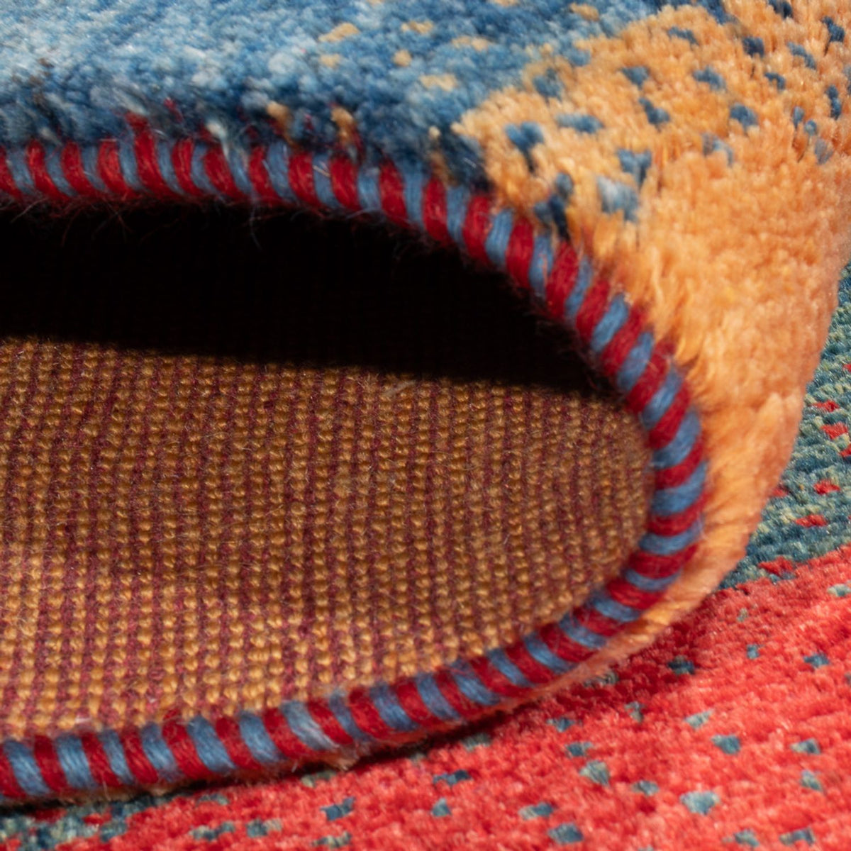 Gabbeh-tæppe - Persisk - 171 x 123 cm - flerfarvet