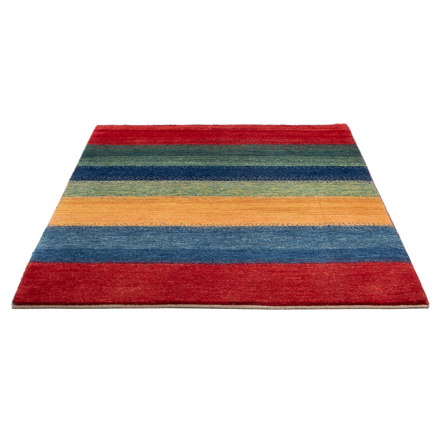 Gabbeh-tæppe - Persisk - 171 x 123 cm - flerfarvet