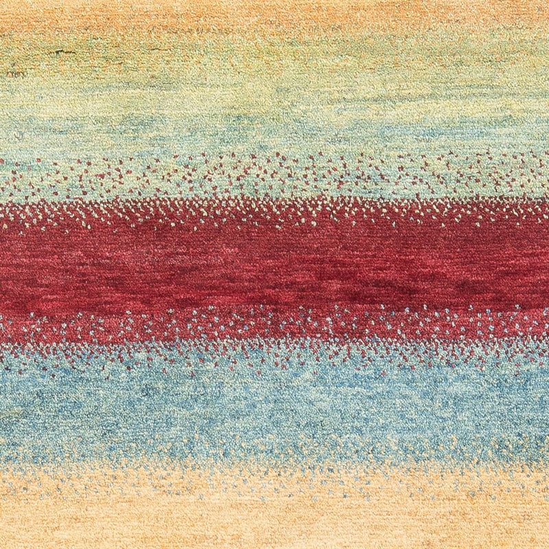 Gabbeh-tæppe - Persisk - 185 x 126 cm - flerfarvet