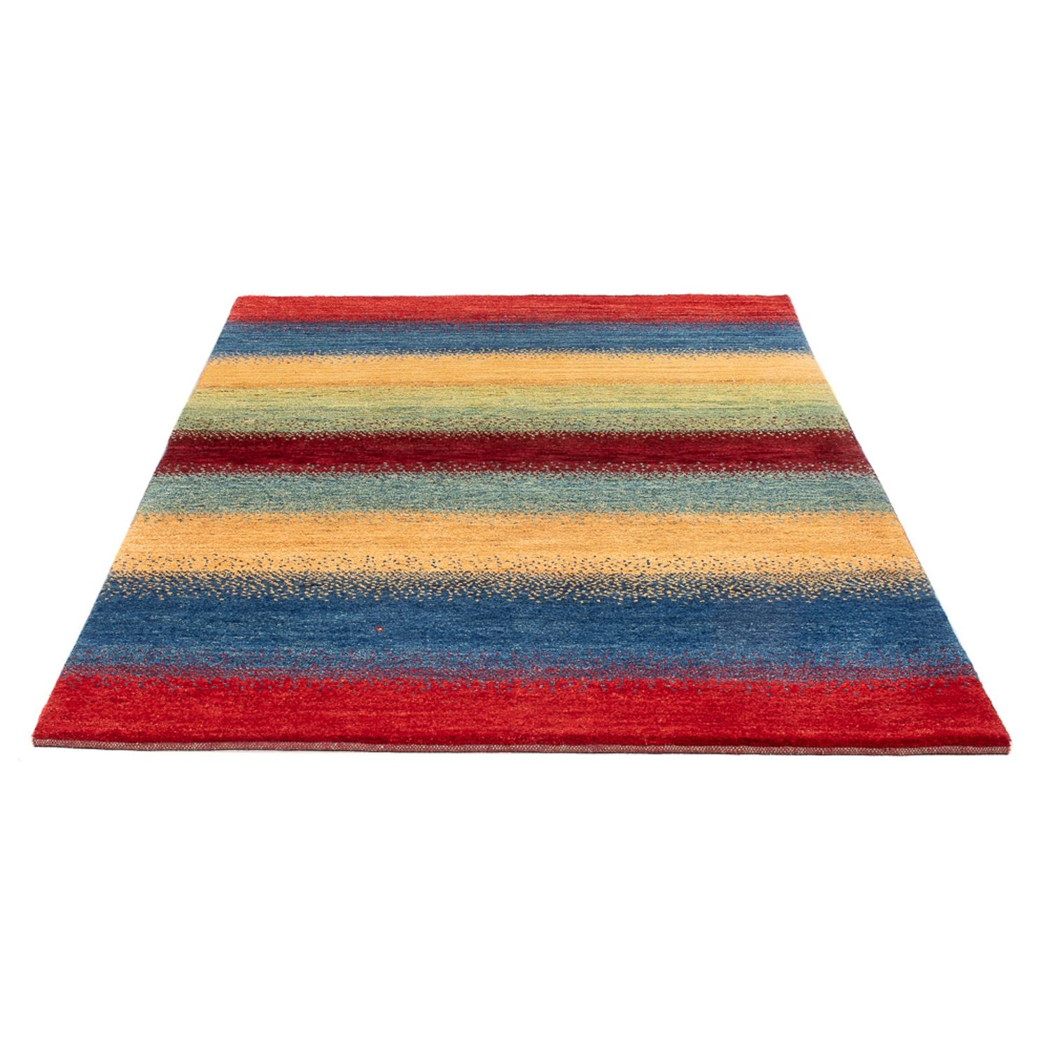 Gabbeh-tæppe - Persisk - 185 x 126 cm - flerfarvet