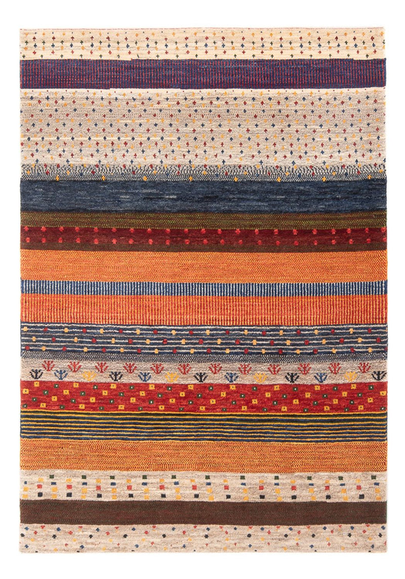 Gabbeh-tæppe - Persisk - 177 x 123 cm - flerfarvet