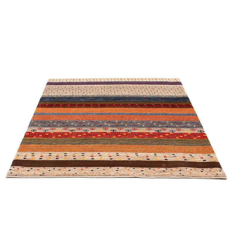 Gabbeh-tæppe - Persisk - 177 x 123 cm - flerfarvet