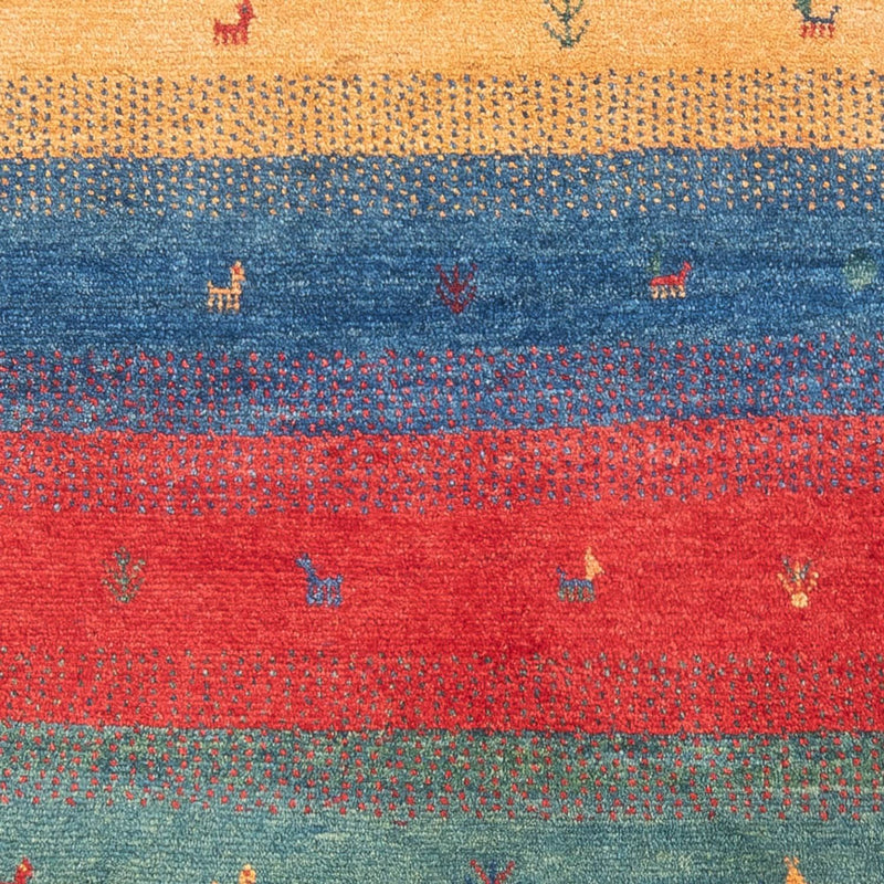 Gabbeh-tæppe - Persisk - 160 x 120 cm - flerfarvet