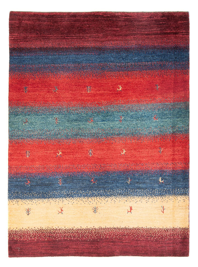 Gabbeh-tæppe - Persisk - 163 x 120 cm - flerfarvet