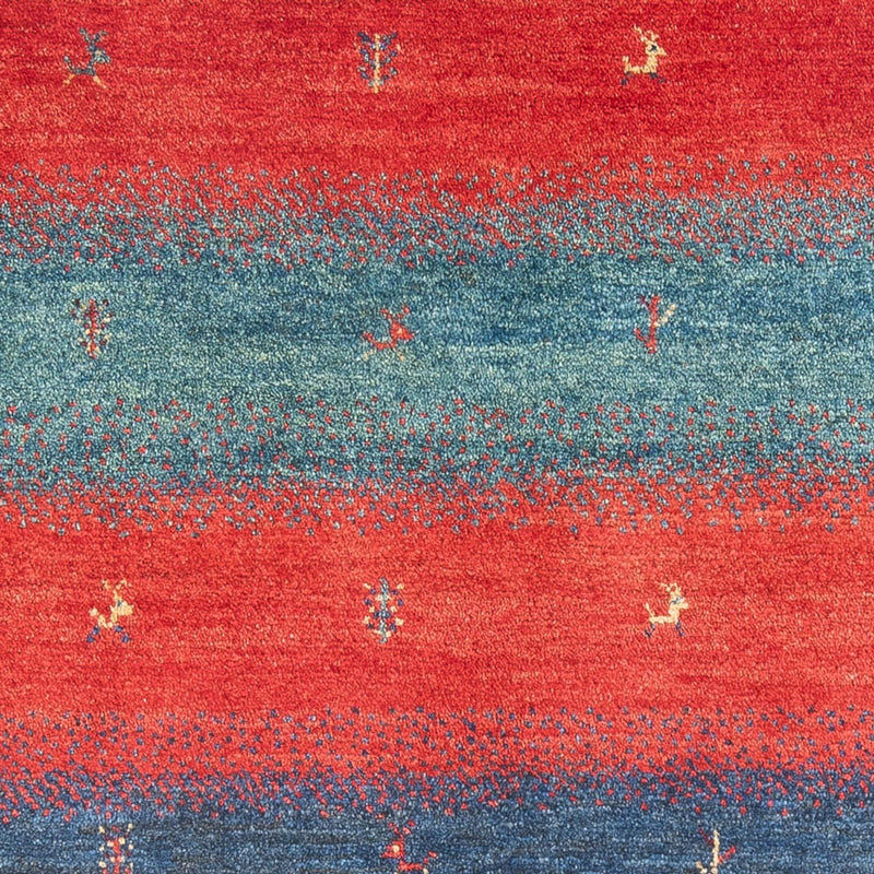 Gabbeh-tæppe - Persisk - 163 x 120 cm - flerfarvet