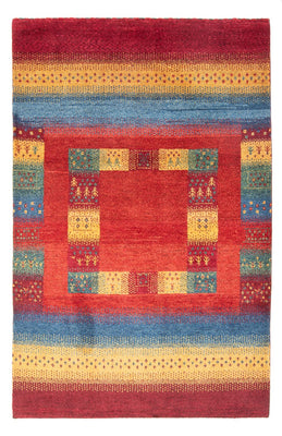 Gabbeh-tæppe - Persisk - 188 x 121 cm - flerfarvet