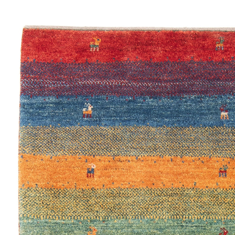 Gabbeh-tæppe - Persisk - 180 x 120 cm - flerfarvet