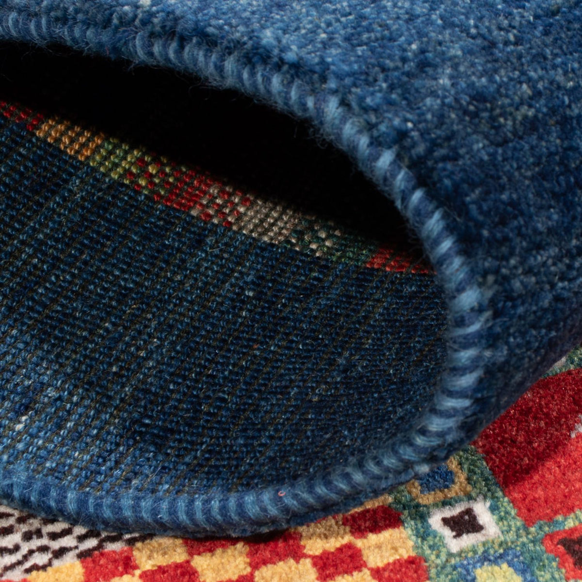 Gabbeh-tæppe - Persisk - 158 x 100 cm - flerfarvet