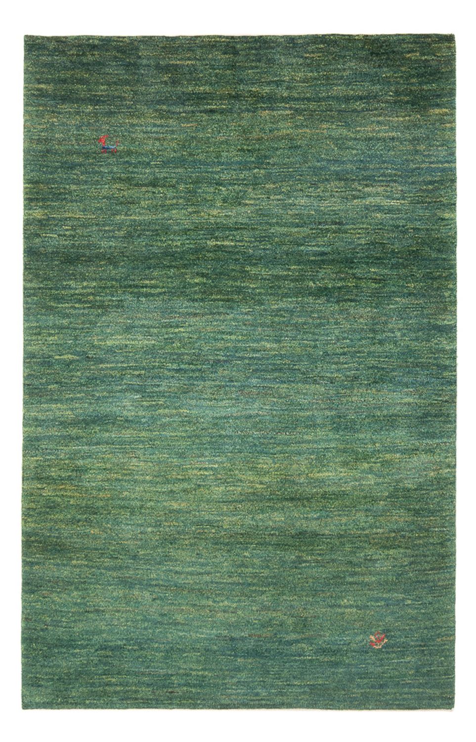 Gabbeh-tæppe - Persisk - 182 x 116 cm - mintgrøn