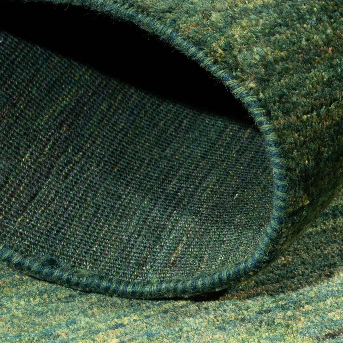 Gabbeh-tæppe - Persisk - 182 x 116 cm - mintgrøn