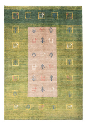 Gabbeh-tæppe - Persisk - 190 x 119 cm - flerfarvet