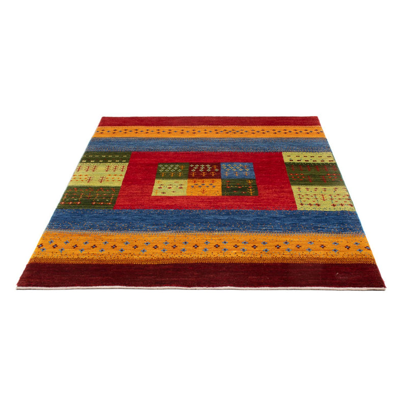 Gabbeh-tæppe - Persisk - 178 x 119 cm - flerfarvet