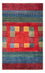 Gabbeh-tæppe - Persisk - 182 x 117 cm - flerfarvet