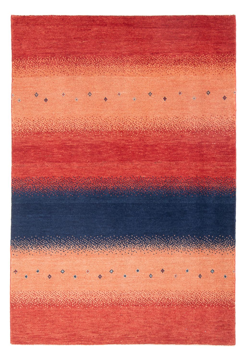 Gabbeh-tæppe - Persisk - 178 x 121 cm - flerfarvet