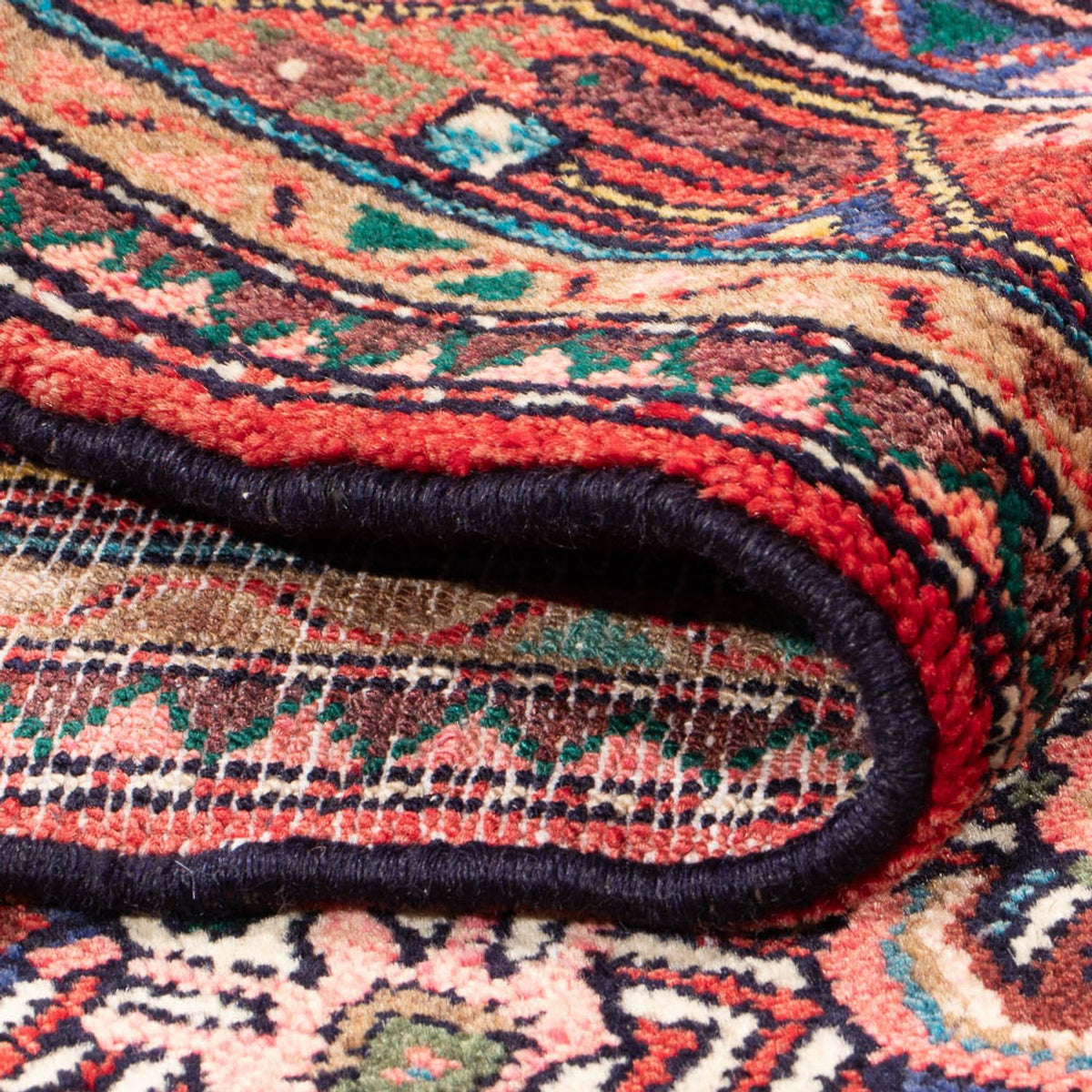 Persisk tæppe - Nomadisk - 163 x 105 cm - rød