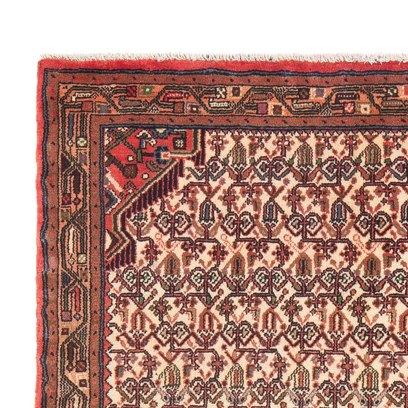 Persisk tæppe - Nomadisk - 200 x 136 cm - creme