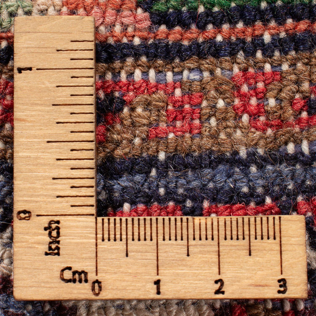 Persisk tæppe - Nomadisk - 200 x 136 cm - creme