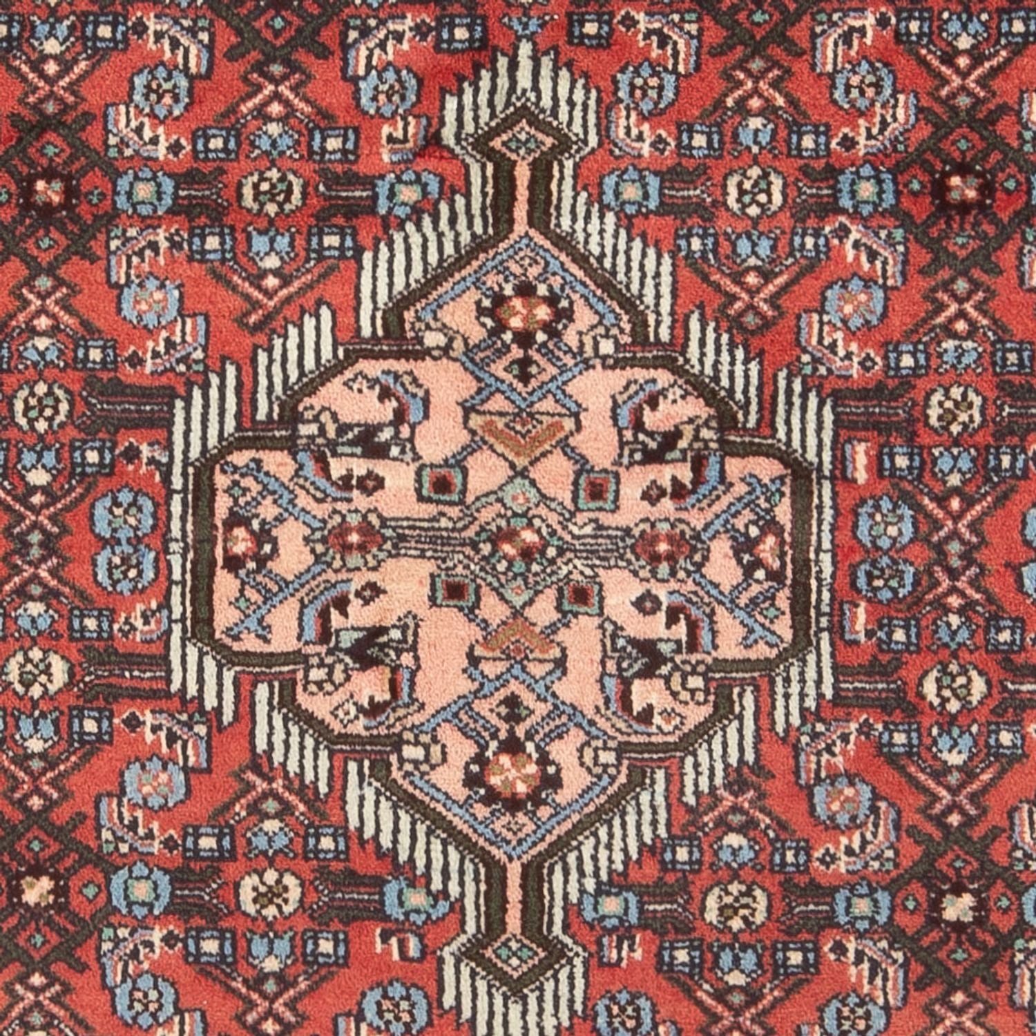Persisk tæppe - Nomadisk - 207 x 132 cm - rød