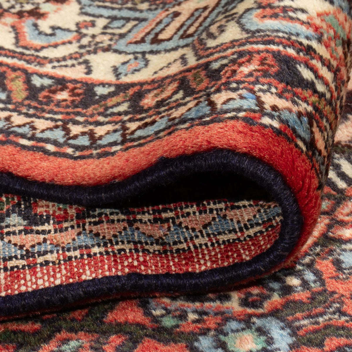 Persisk tæppe - Nomadisk - 207 x 132 cm - rød