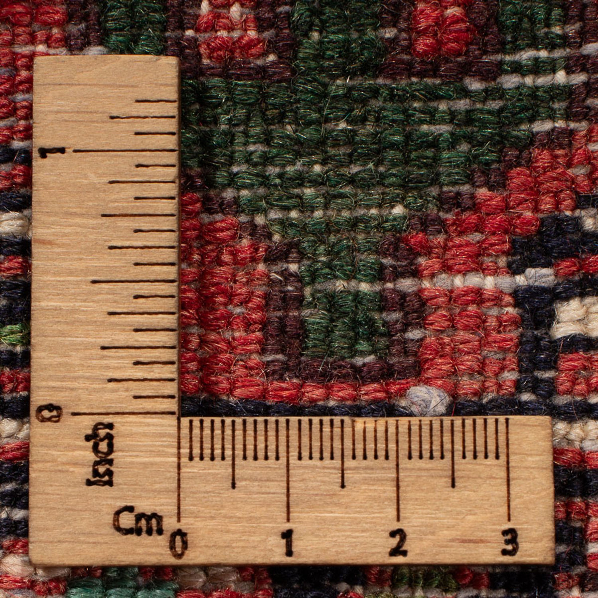 Persisk tæppe - Nomadisk - 207 x 132 cm - rød