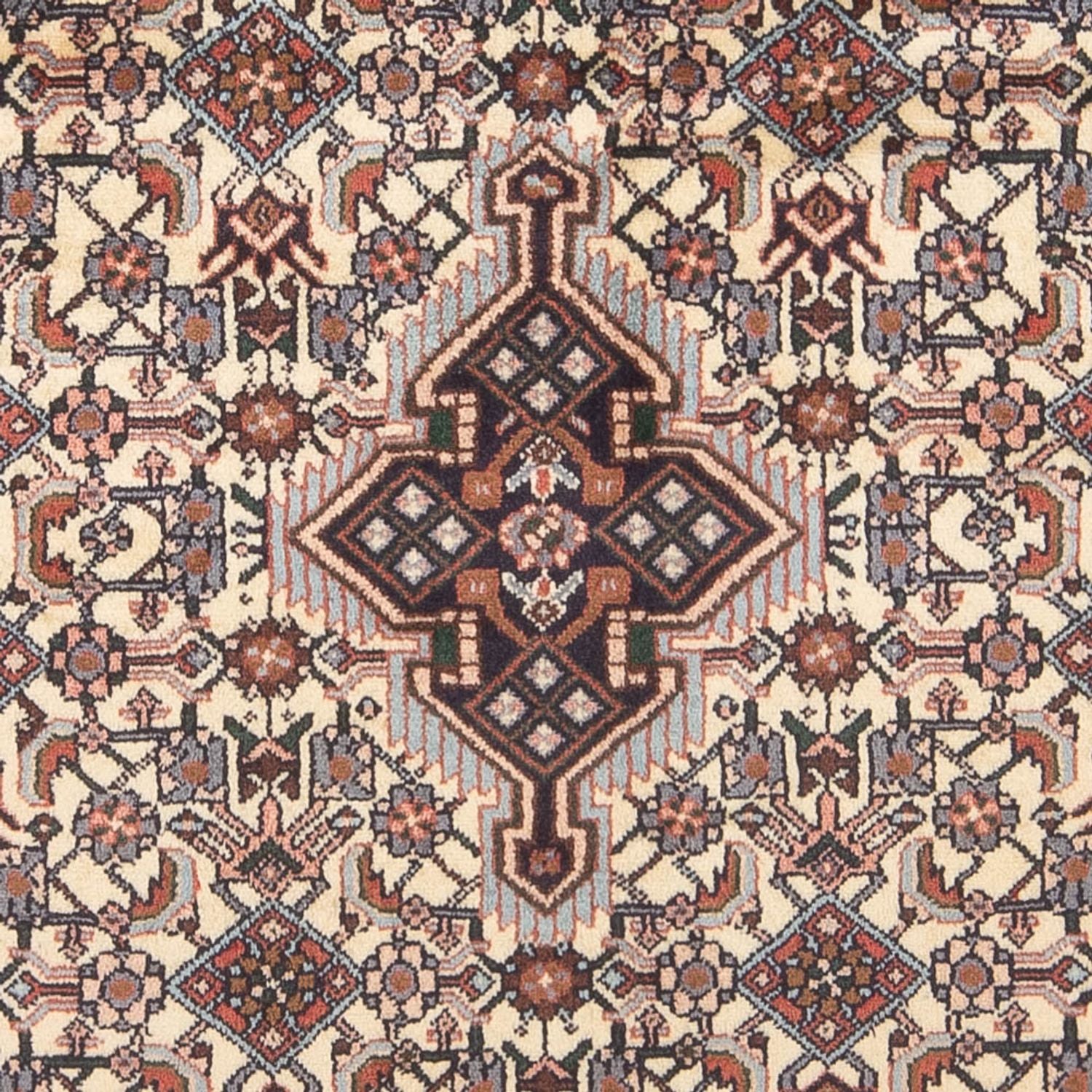 Persisk tæppe - Nomadisk - 203 x 123 cm - creme
