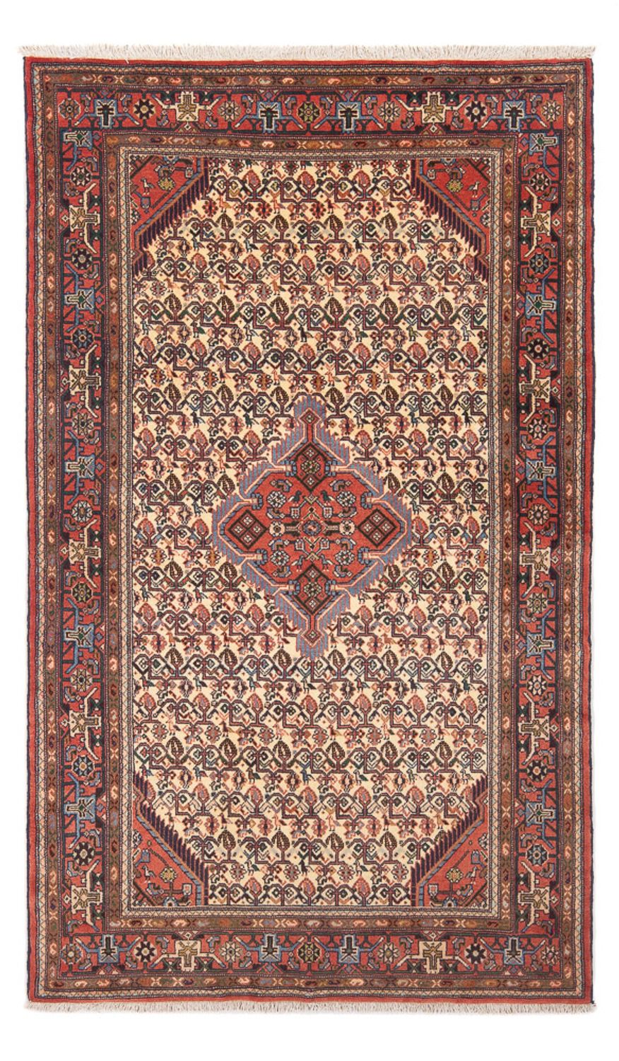 Persisk tæppe - Nomadisk - 202 x 137 cm - creme