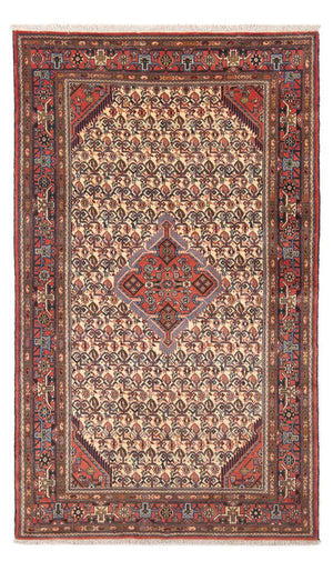 Persisk tæppe - Nomadisk - 202 x 137 cm - creme