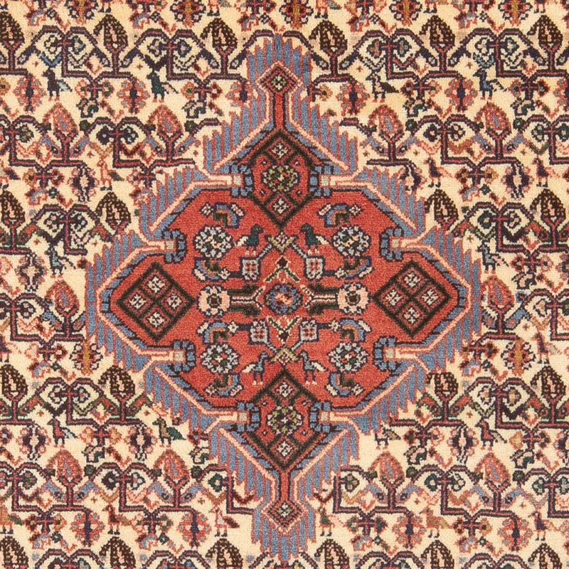 Persisk tæppe - Nomadisk - 202 x 137 cm - creme