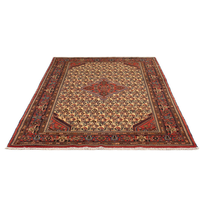Persisk tæppe - Nomadisk - 202 x 137 cm - creme