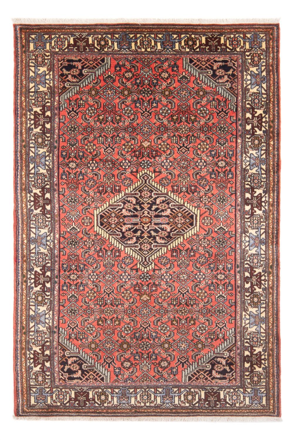Persisk tæppe - Nomadisk - 194 x 124 cm - rød