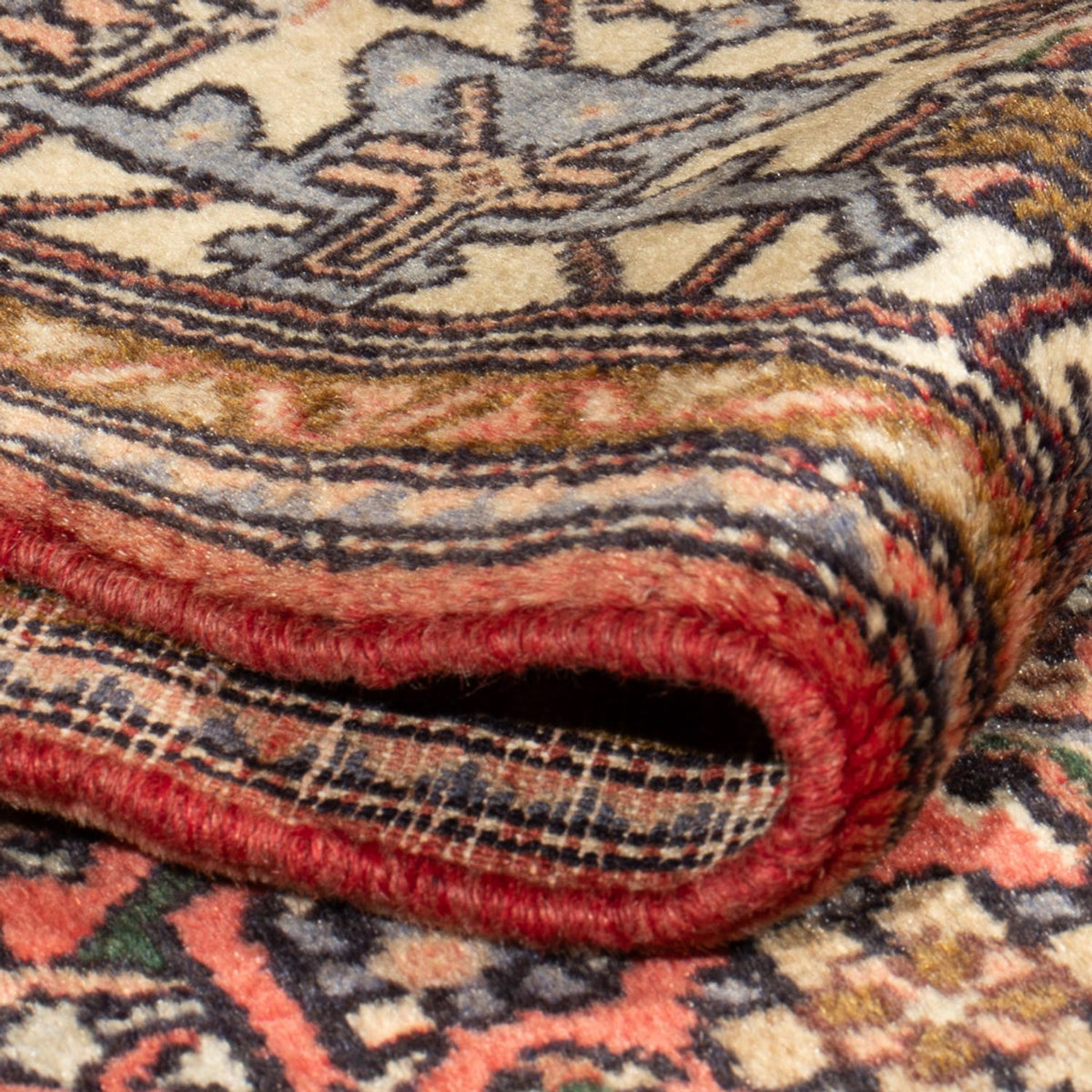 Persisk tæppe - Nomadisk - 194 x 124 cm - rød