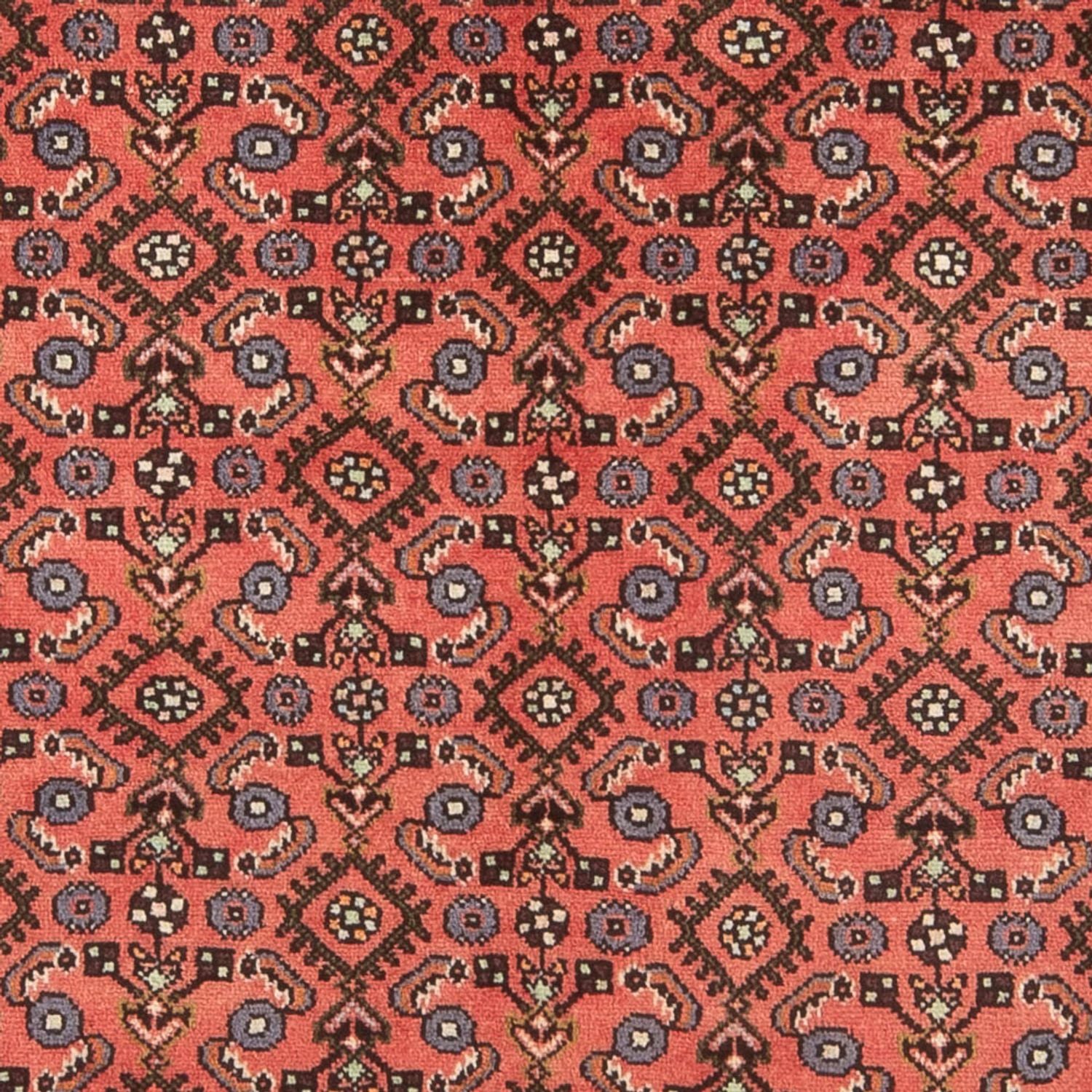 Persisk tæppe - Nomadisk - 196 x 144 cm - rød
