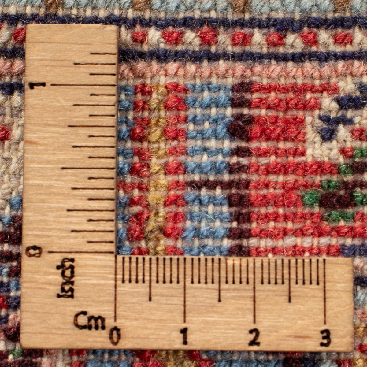 Persisk tæppe - Nomadisk - 198 x 123 cm - creme