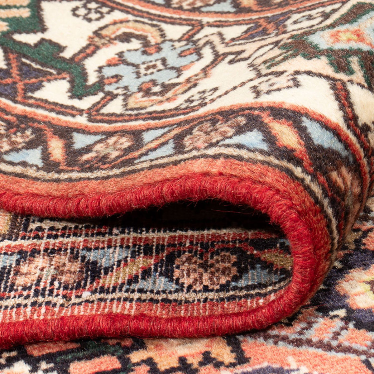 Persisk tæppe - Nomadisk - 192 x 128 cm - rød