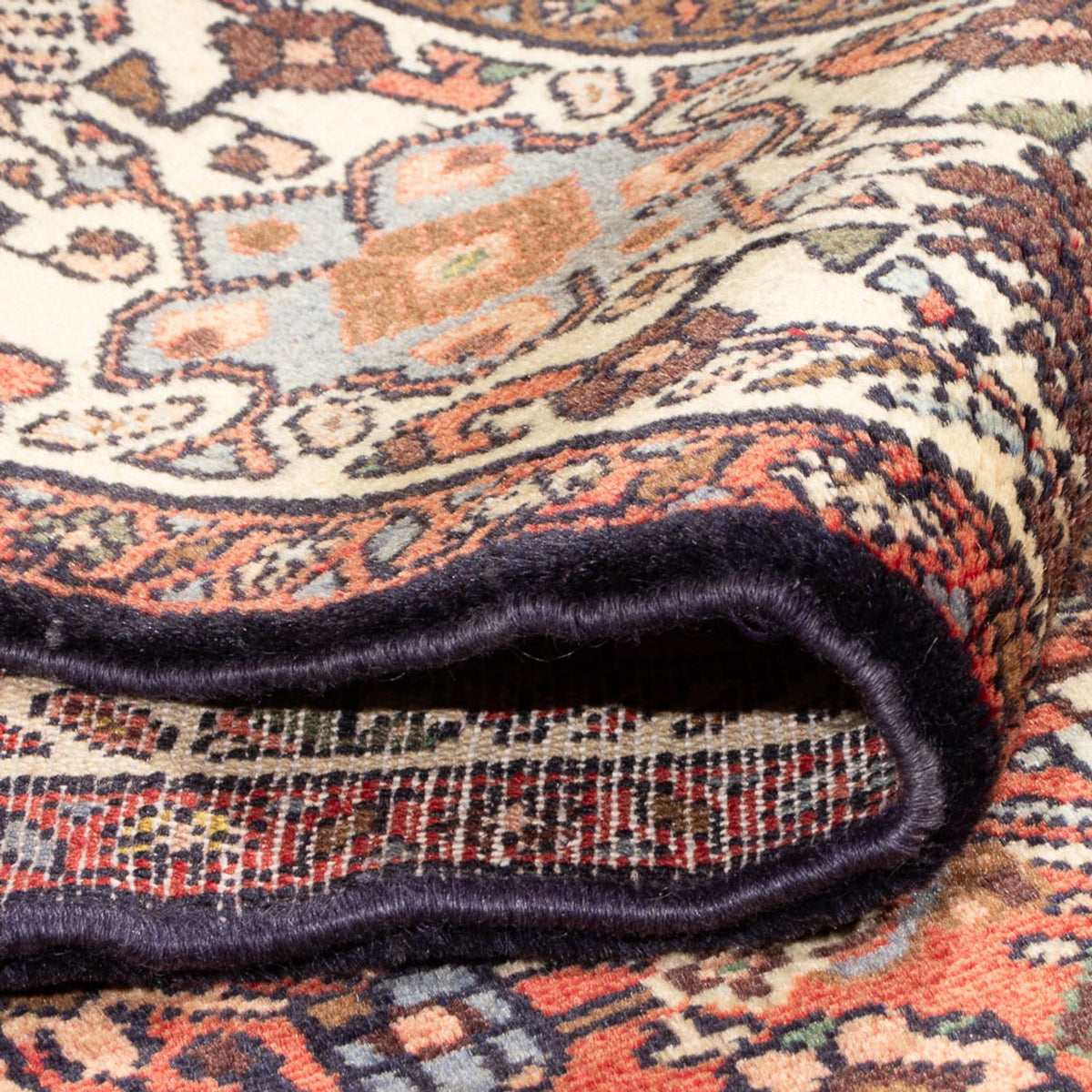 Persisk tæppe - Nomadisk - 200 x 128 cm - rød