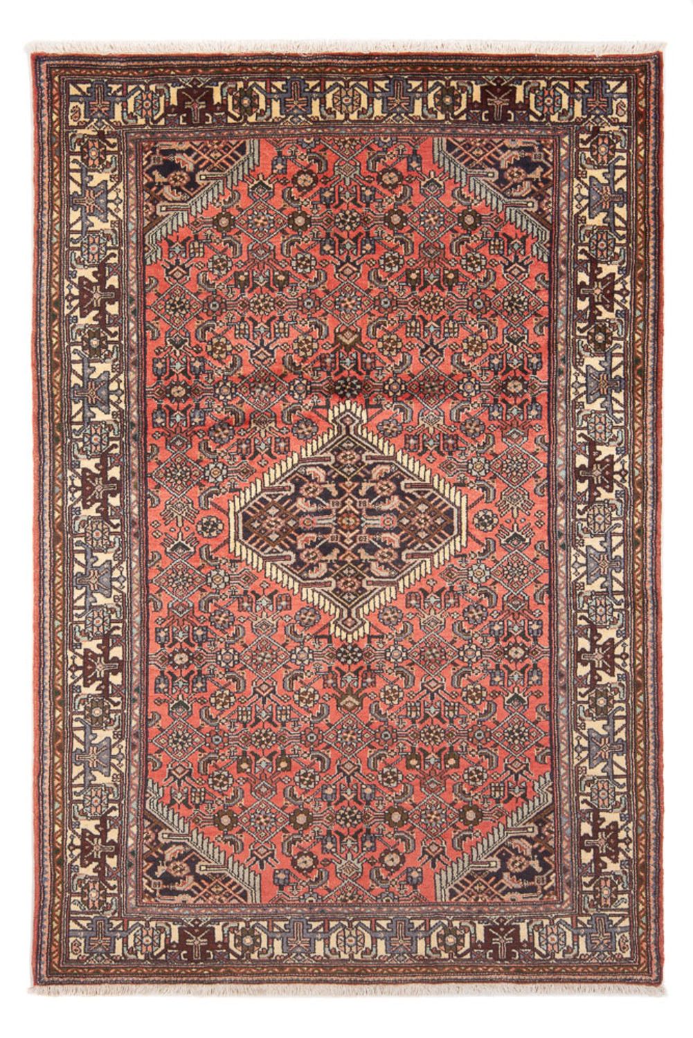 Persisk tæppe - Nomadisk - 194 x 127 cm - rød