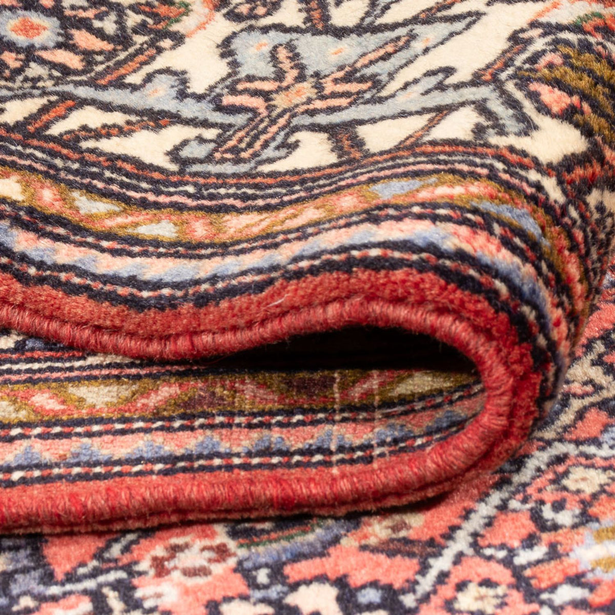 Persisk tæppe - Nomadisk - 196 x 123 cm - rød