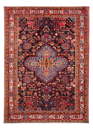 Persisk tæppe - Nomadisk - 273 x 153 cm - mørkeblå