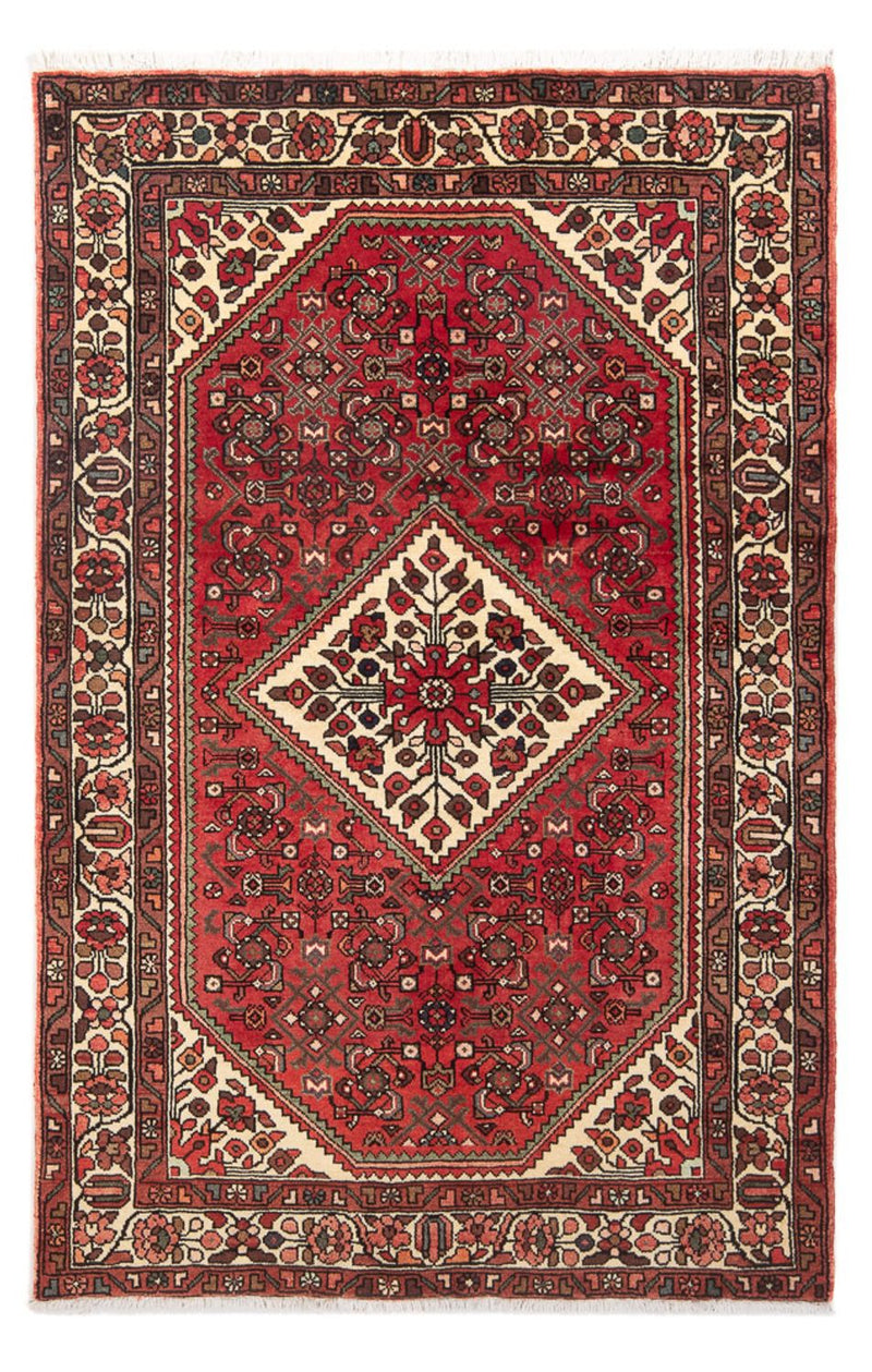 Persisk tæppe - Nomadisk - 198 x 136 cm - rød