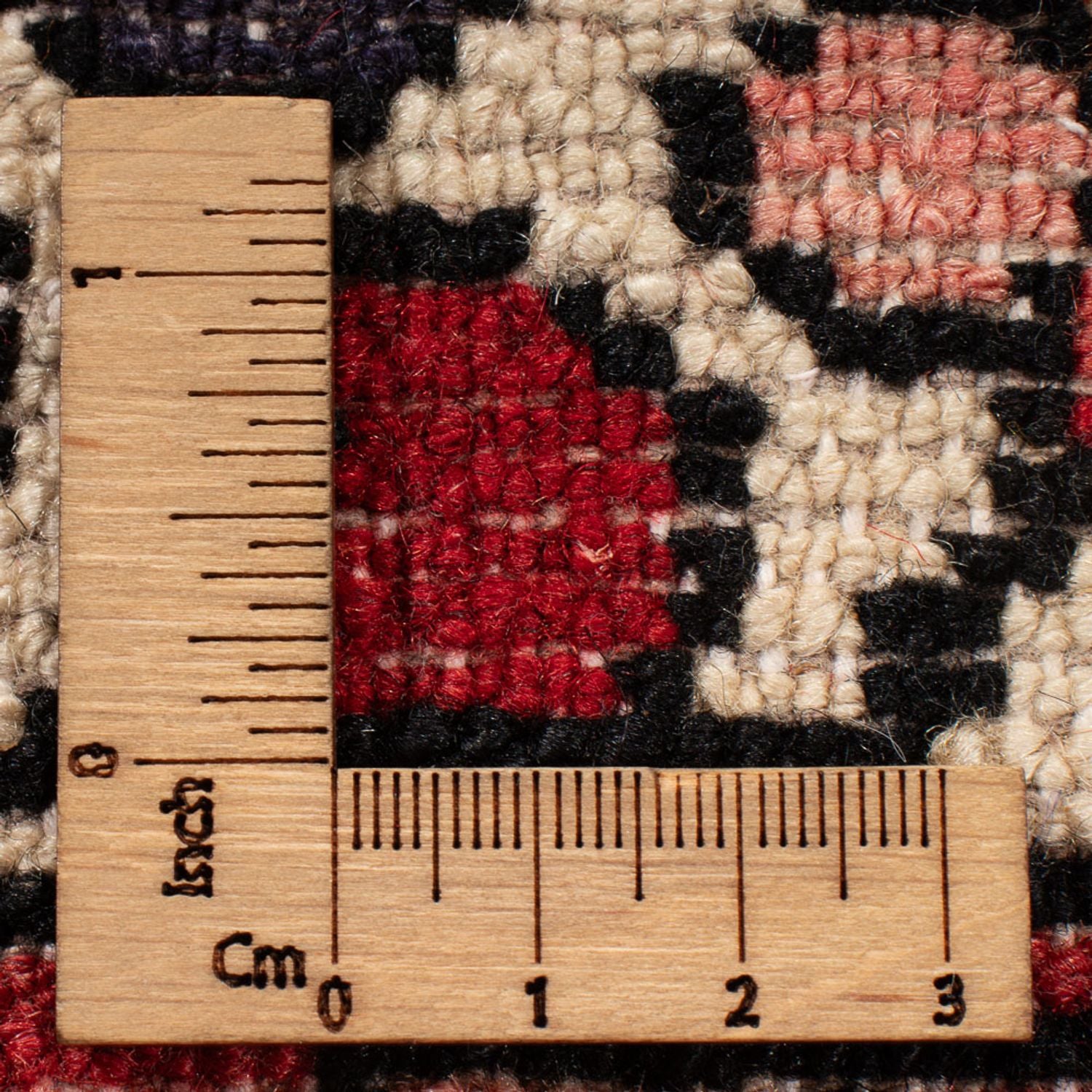 Persisk tæppe - Nomadisk - 198 x 136 cm - rød