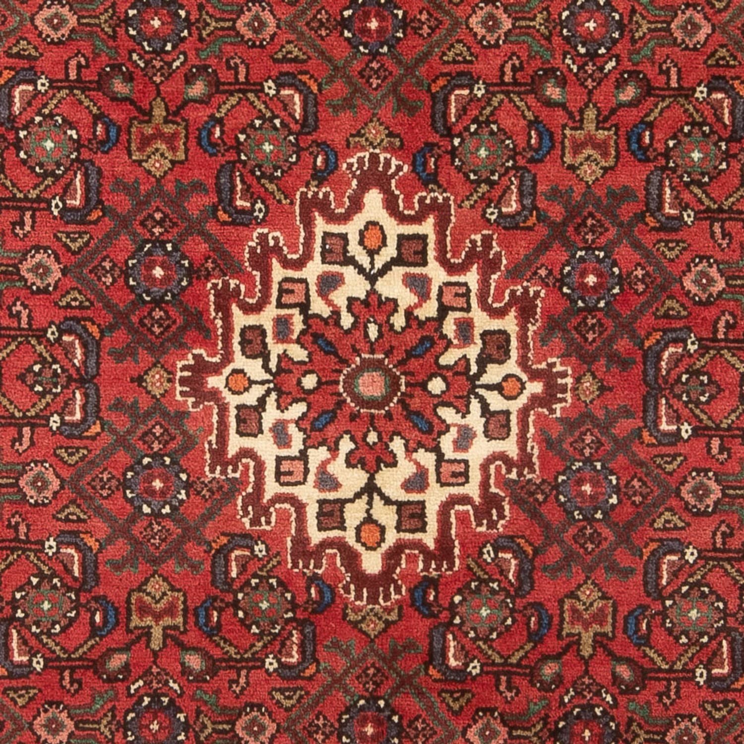 Persisk tæppe - Nomadisk - 210 x 140 cm - rød