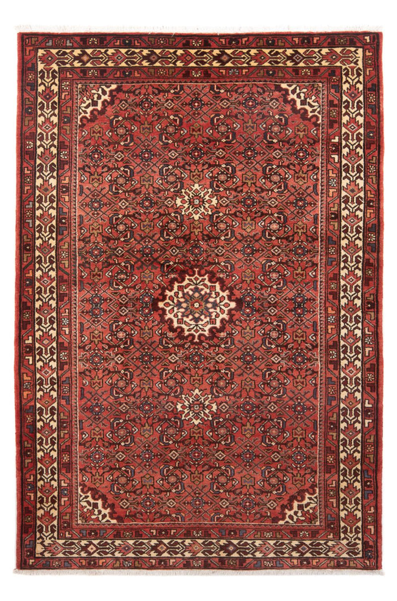 Persisk tæppe - Nomadisk - 218 x 147 cm - rød