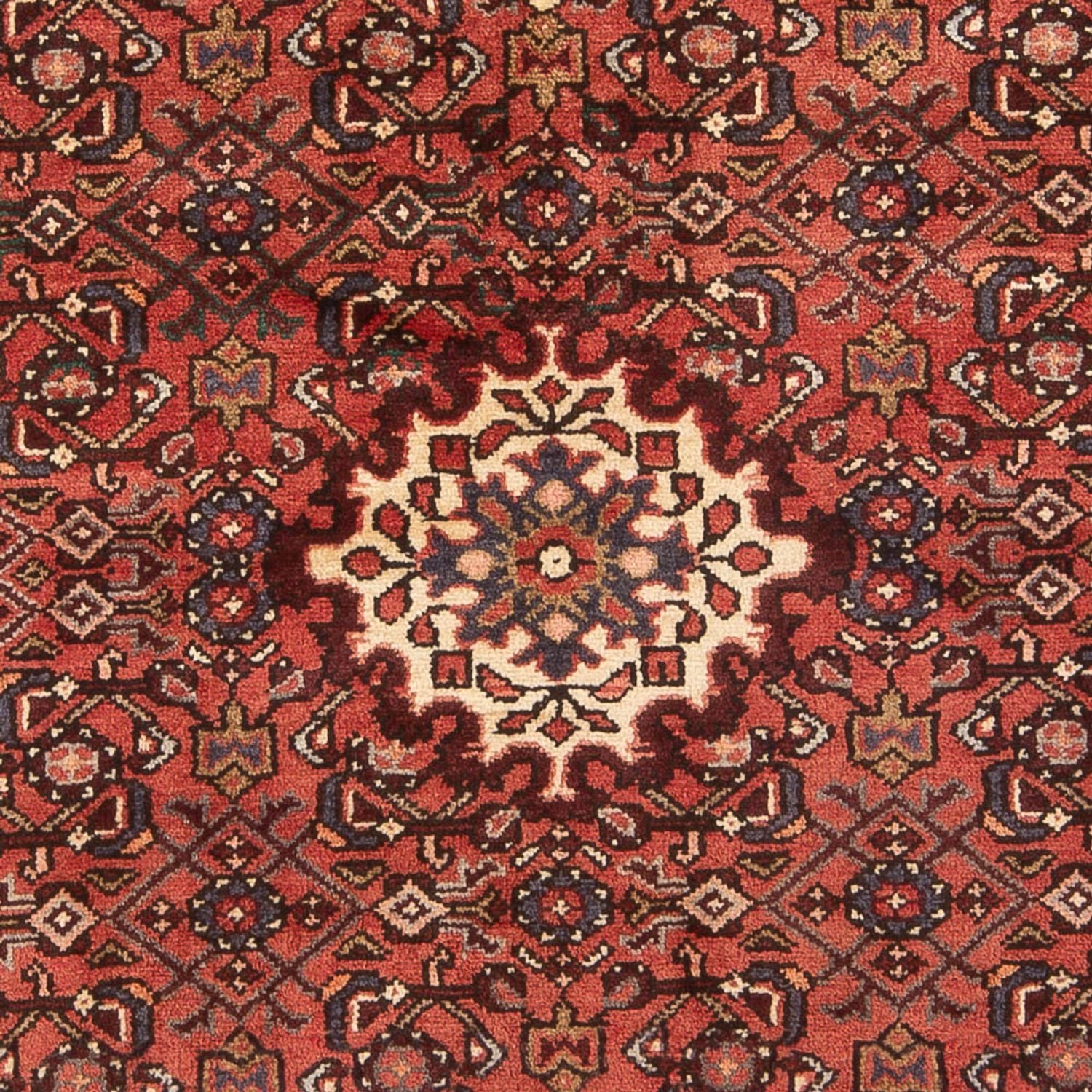 Persisk tæppe - Nomadisk - 218 x 147 cm - rød